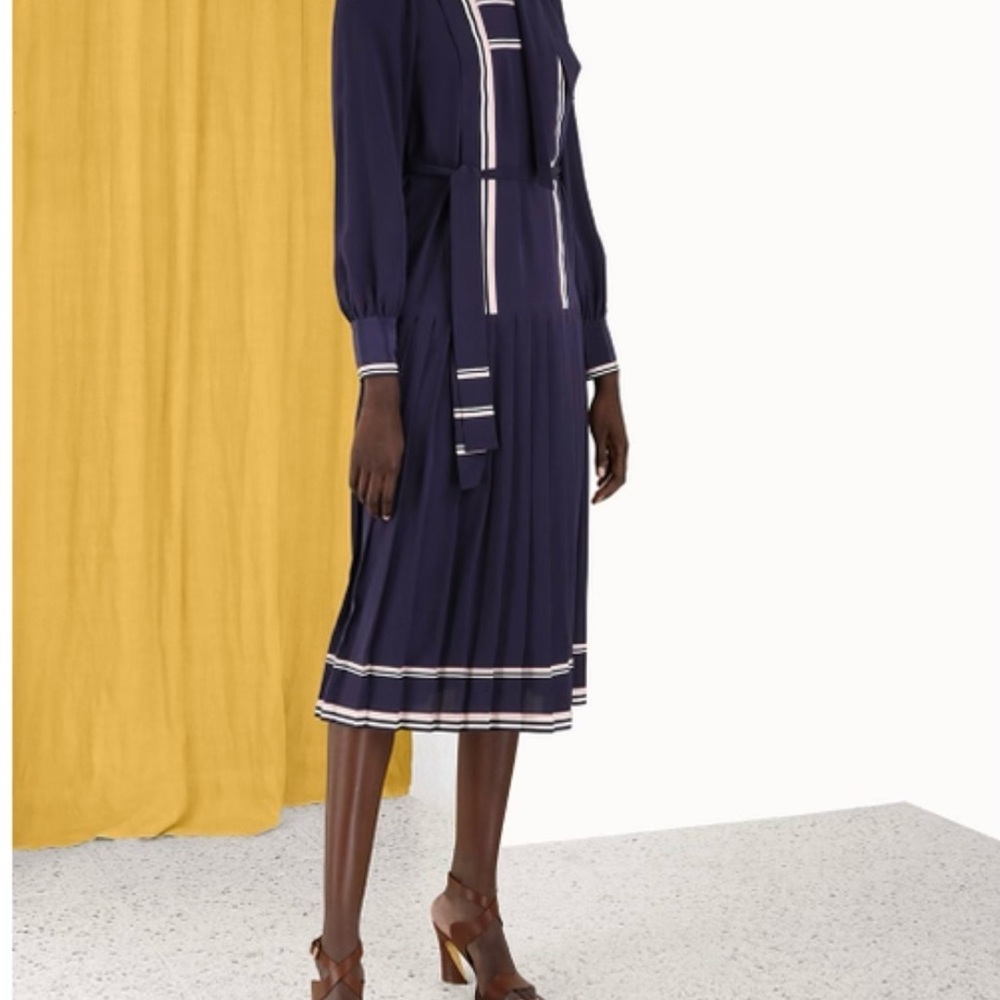 Zimmermann Ribbon Midi Dress